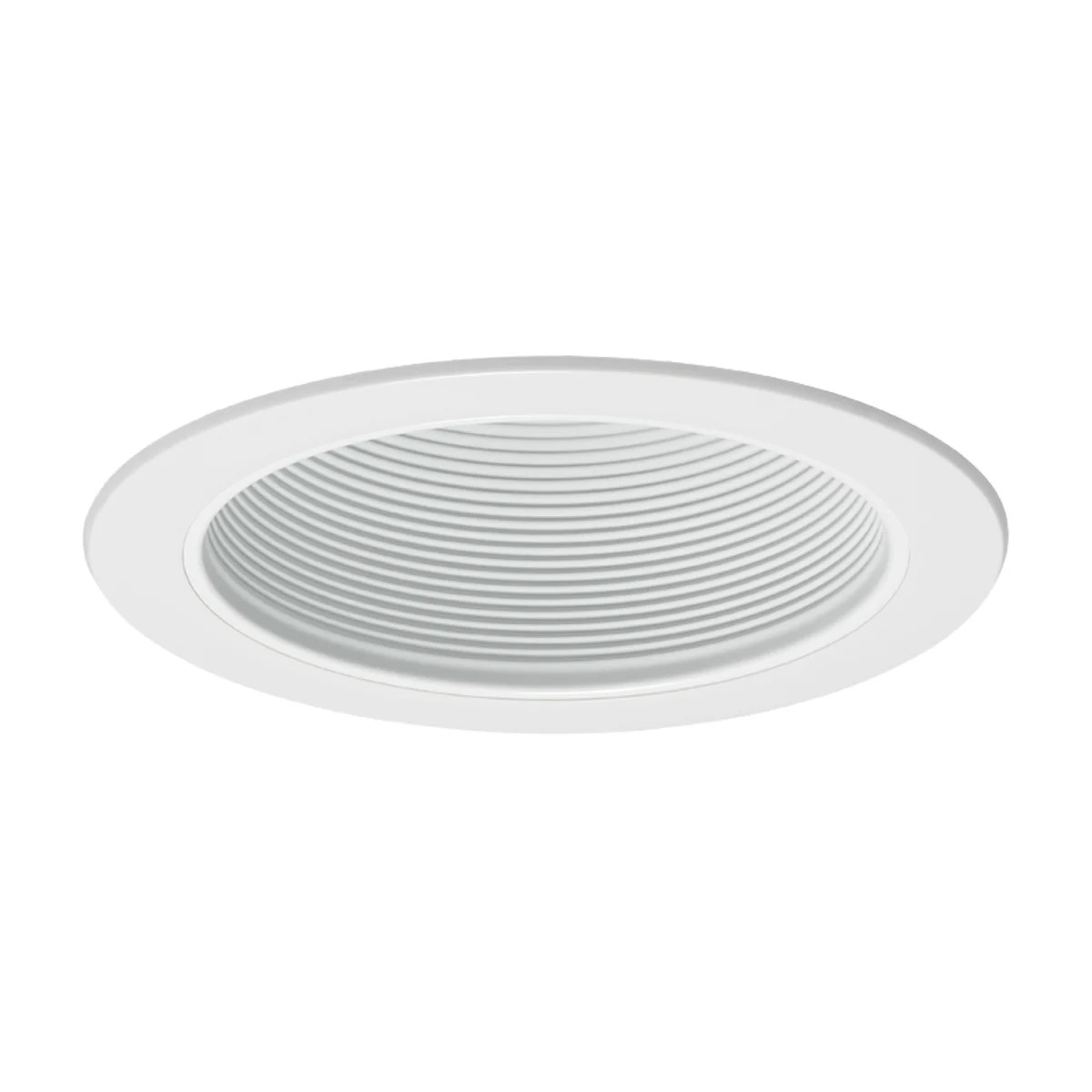 Juno Lighting V3024WWH QA 6 VuLite Conical Baffle Trim – White w/ White Baffle