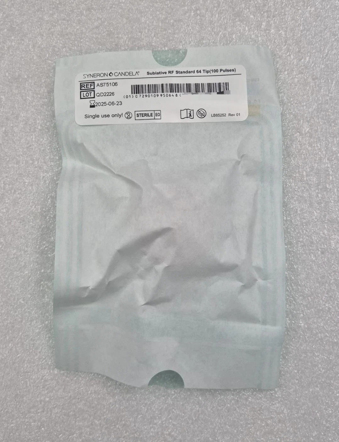 [10 PCS PACK] SYNERON CANDELA SUBLATIVE RF STANDARD 64 KT71803 Tip AS75106