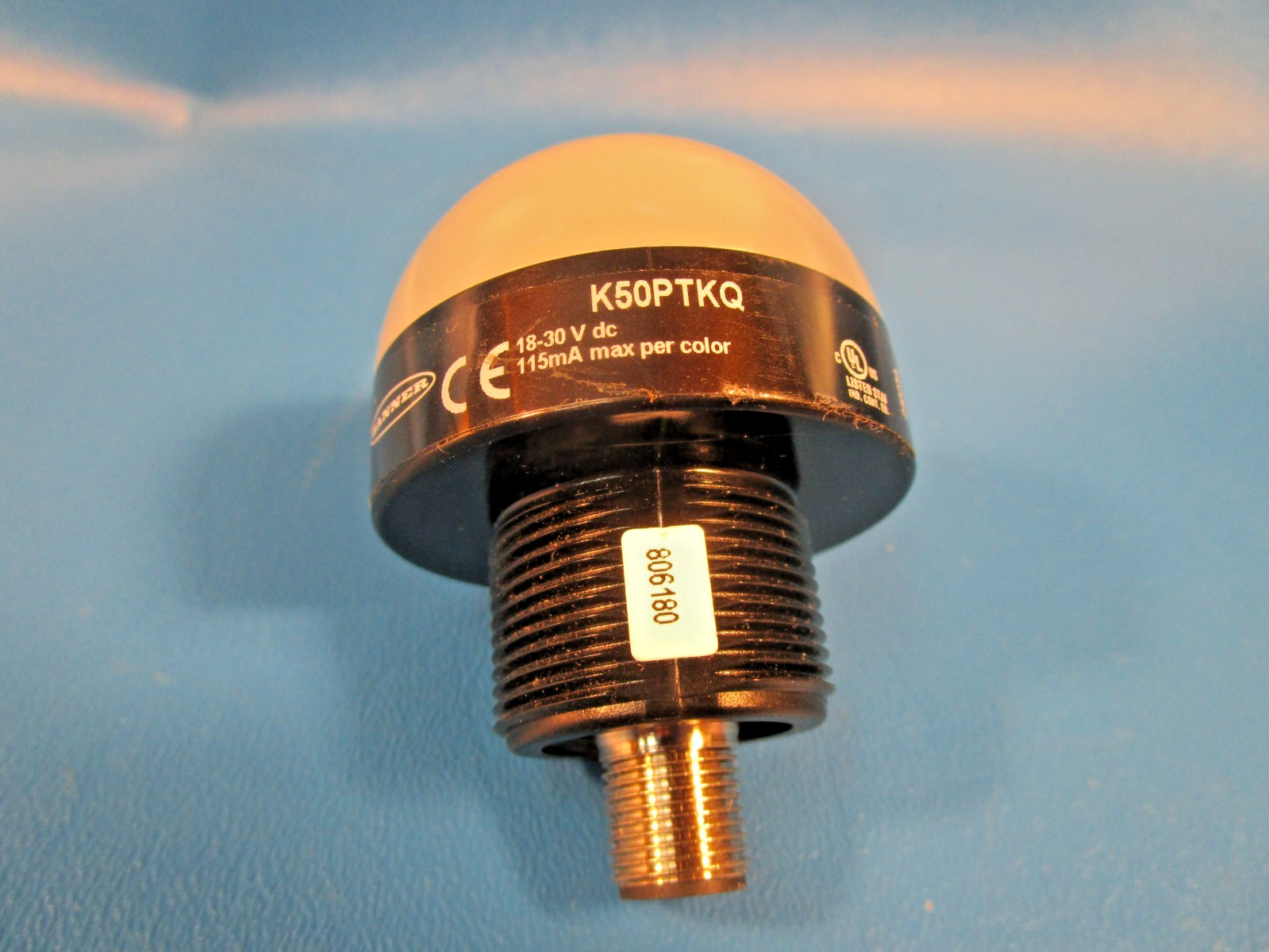Banner K50PTKQ, 806180 Multi-Color Touch Sensor, 18-30 V DC, MULTICOLOR, 4-PIN