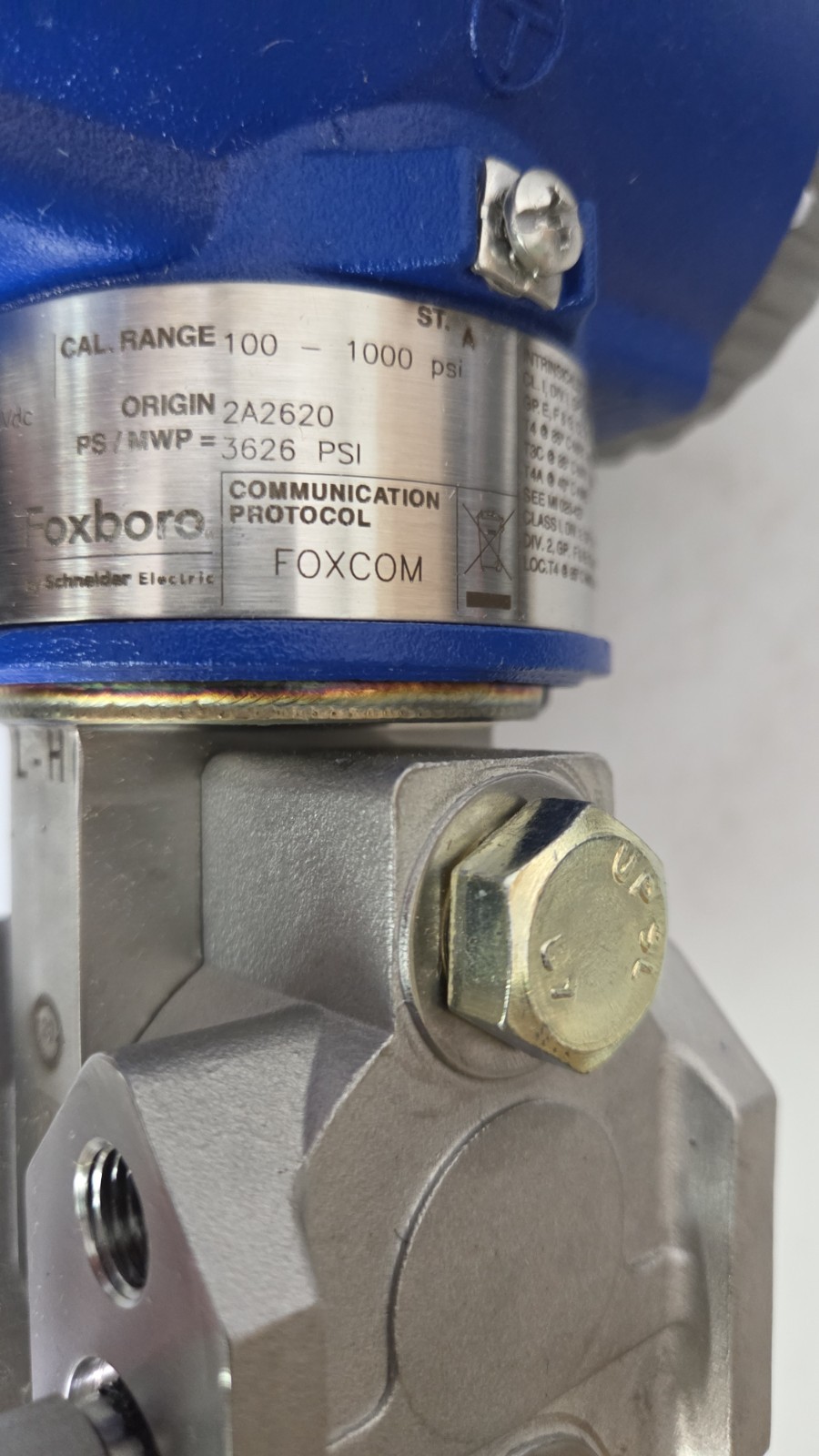 FOXBORO IGP20-D22E21F-M1 Pressure Transmitter
