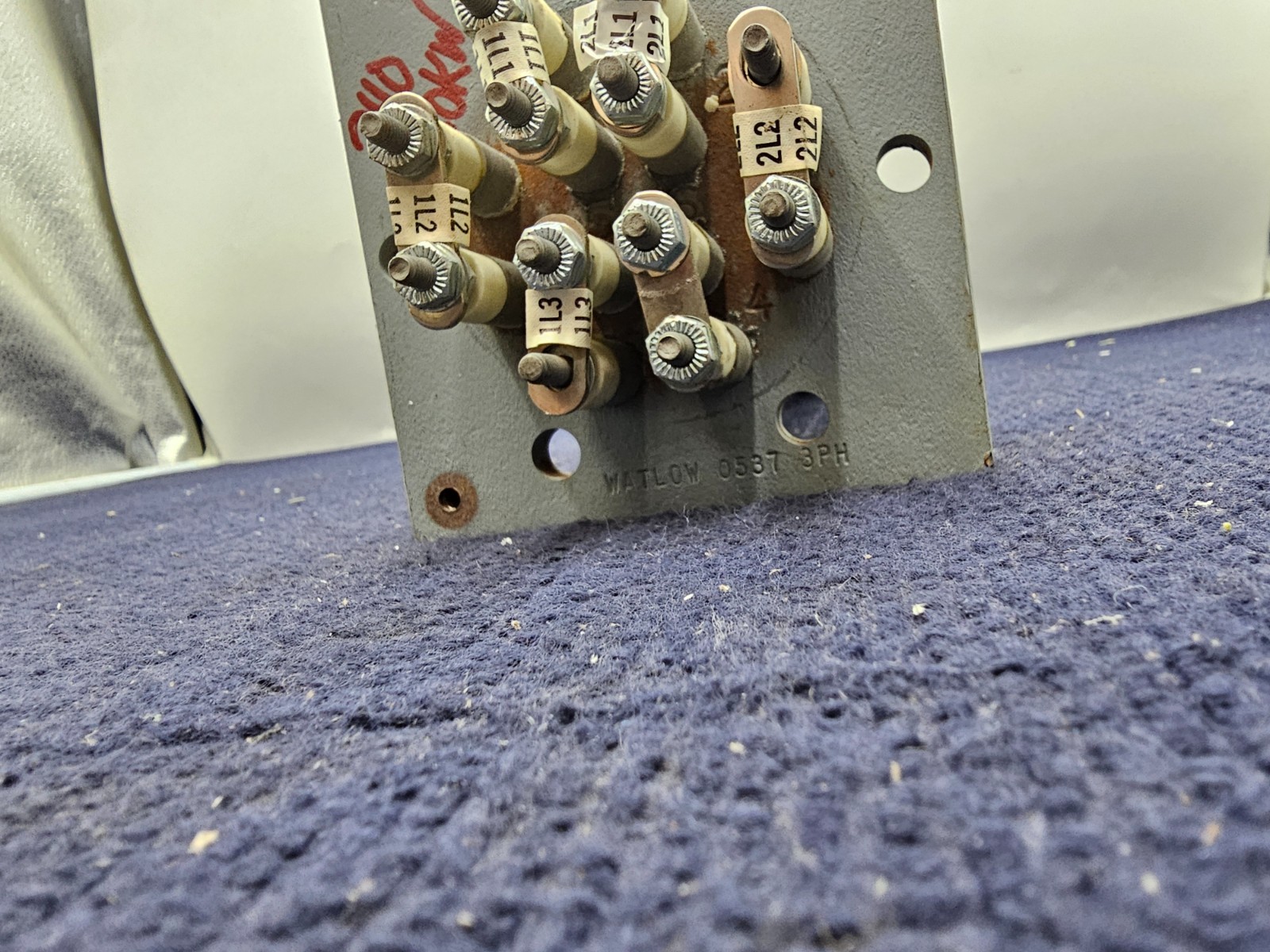 WATLOW 7-29-79-2 0537 3PH Immersion Heater 240V 30KW 19″ Length