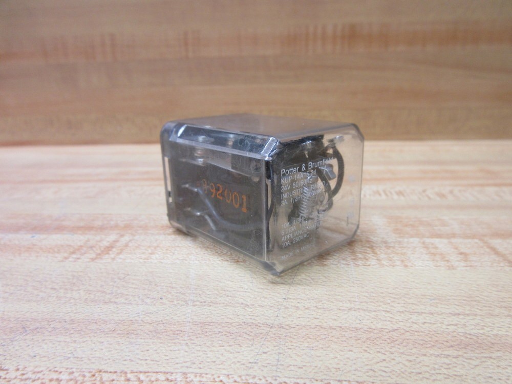 Potter & Brumfield KUP-14A15-24V AC AMF Relay KUP-14A15-24-24VAC