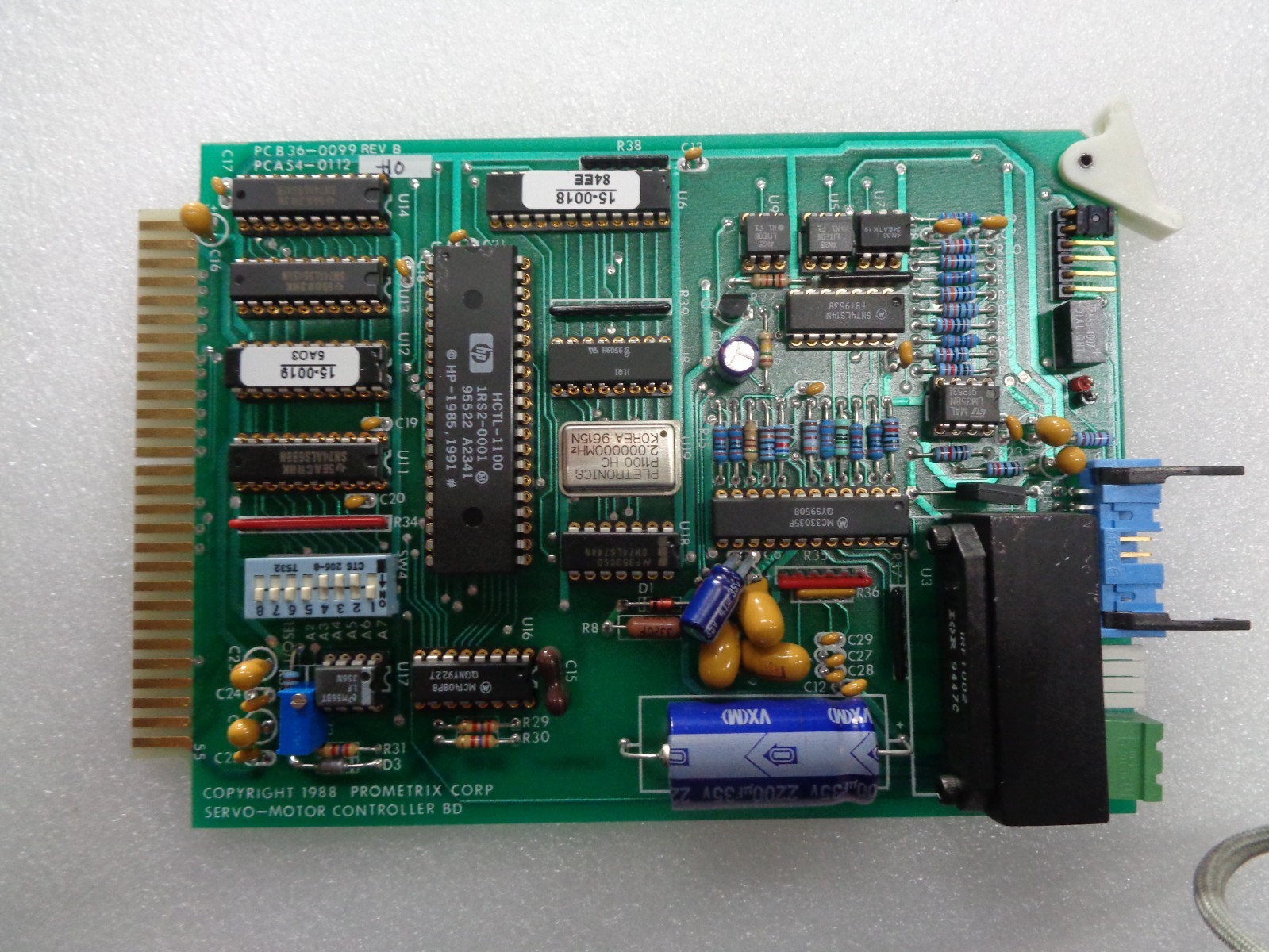 PROMETRIX 36-0099 / 54-0112. SERVO MOTOR CONTRLLER BD