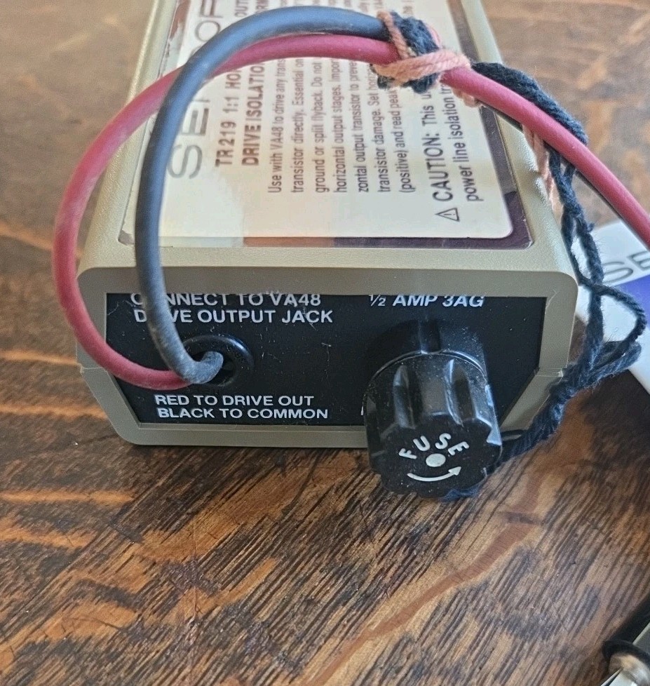 Sencore TR219 1:1 Horizontal Output Drive Isolation Transformer NOS In Box
