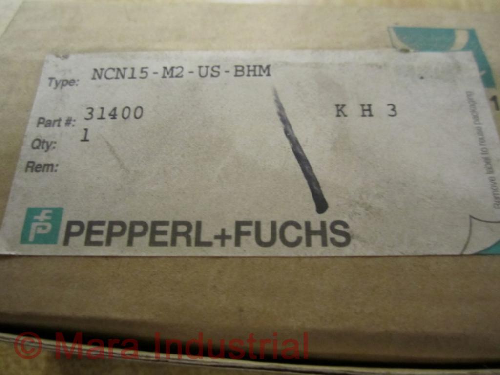 Pepperl + Fuchs 31400 Sensor NCN15-M2-US-BHM Y (Pack of 3)