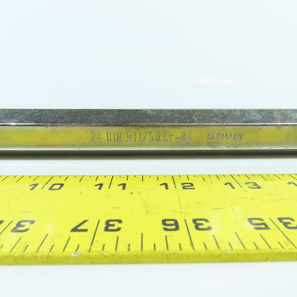 24 DIN 911/50 CR-V4 HUGE 24mm Allen Hex Key Wrench 18-3/8″ OAL Chrome Vanadium