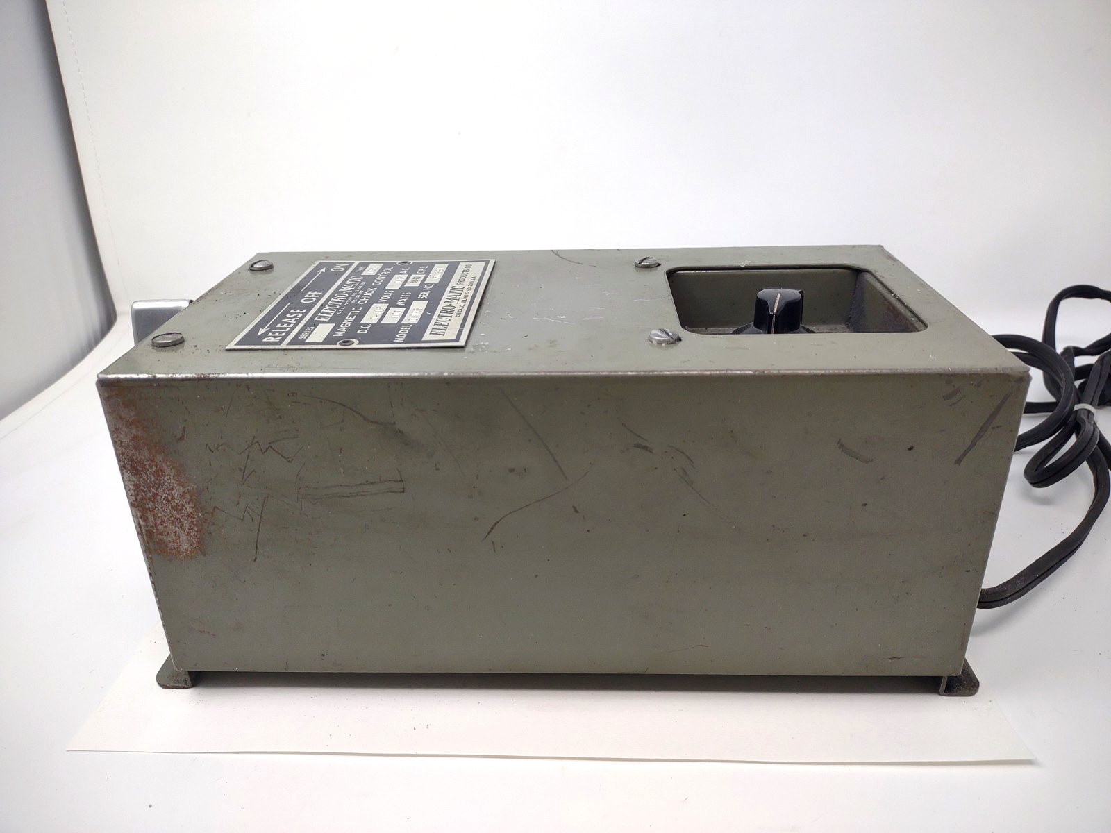 ELECTRO-MATIC D1VRS MAGNETIC CHUCK CONTROL 115V