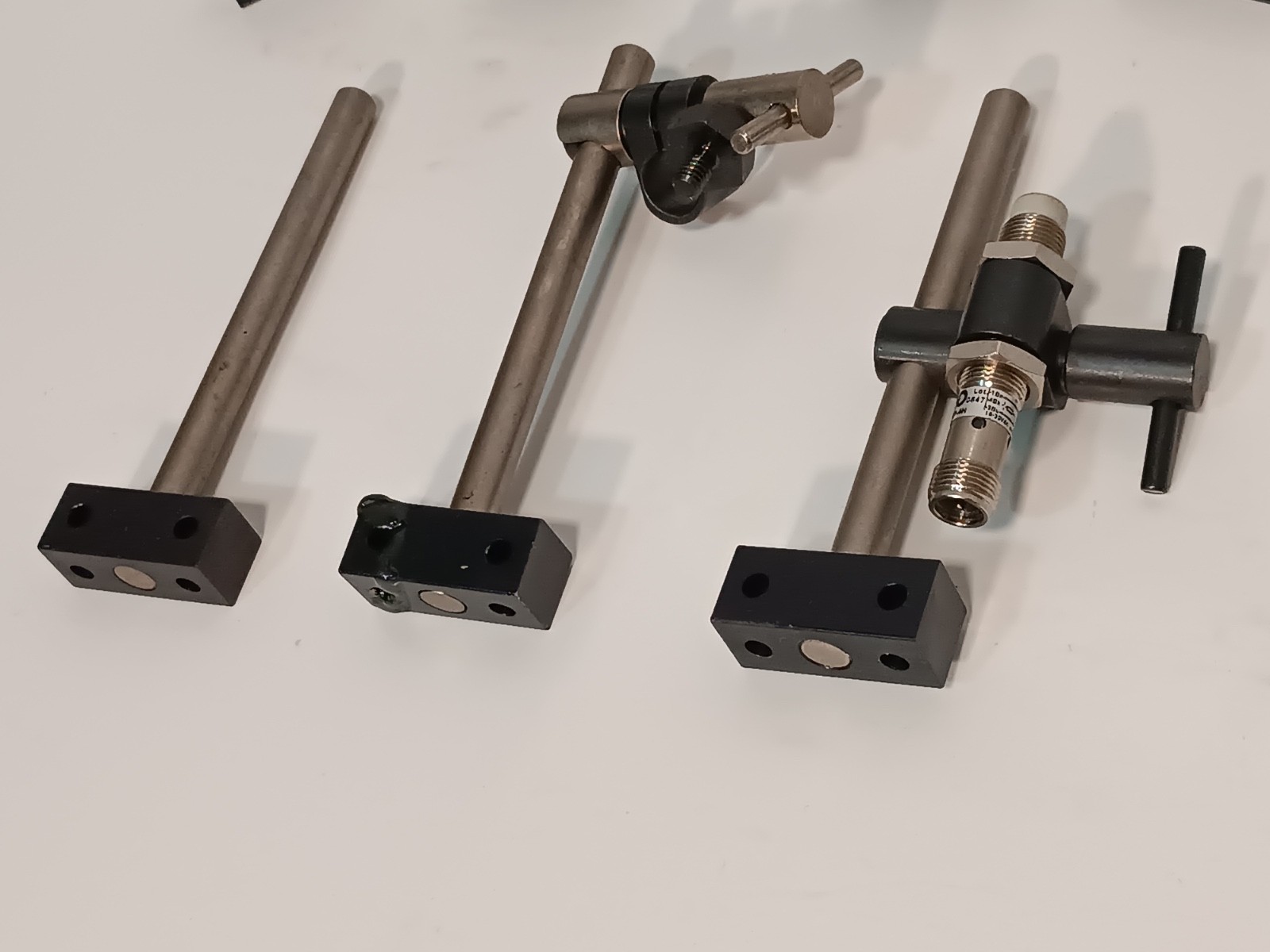 Lot of 8 LSP Industries P-925 Swivel Nozzle Bracket Holders, As Shown