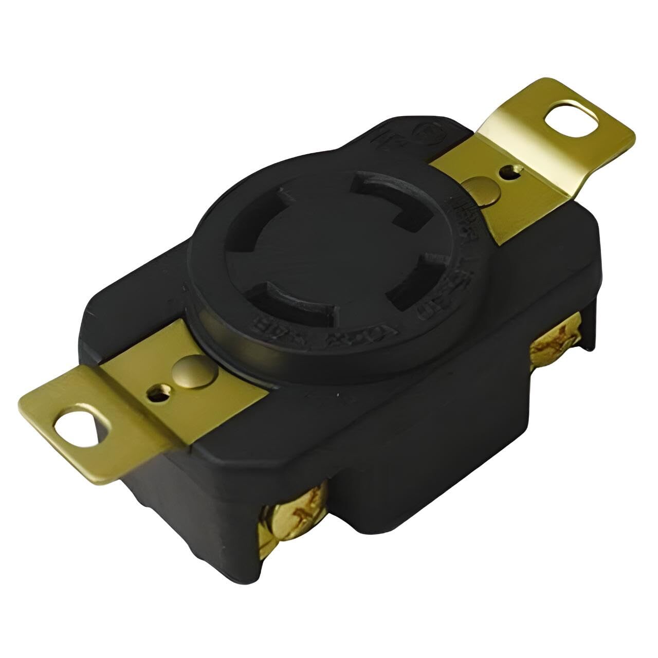 NEMA L15-30R Locking Receptacle |250VAC – 30 Amp – 3 Pole 4 Wire | cUL Listed