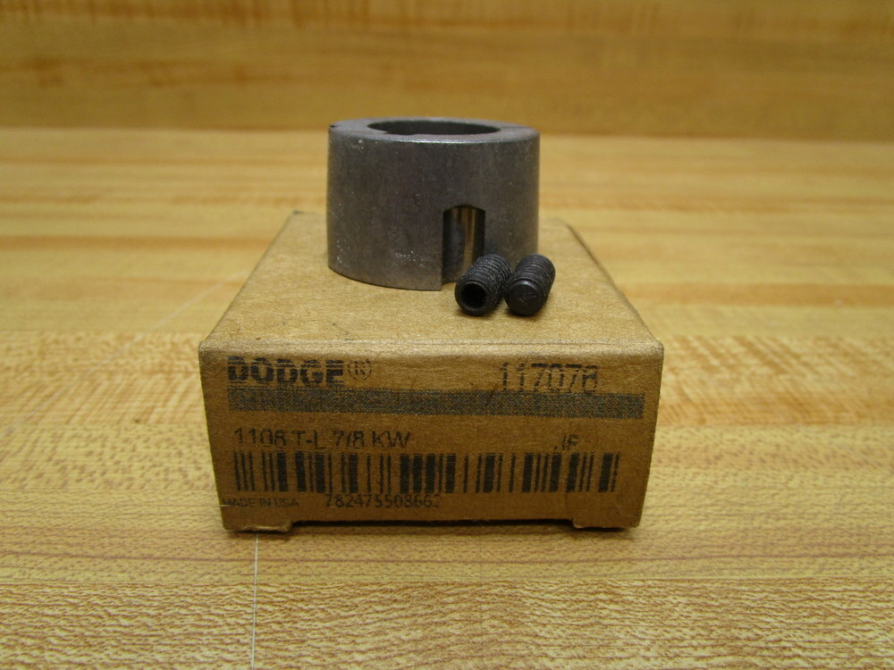Dodge 1108 T-L 7/8 KW Taper Lock Bushing W/Keyway 1108TL78KW