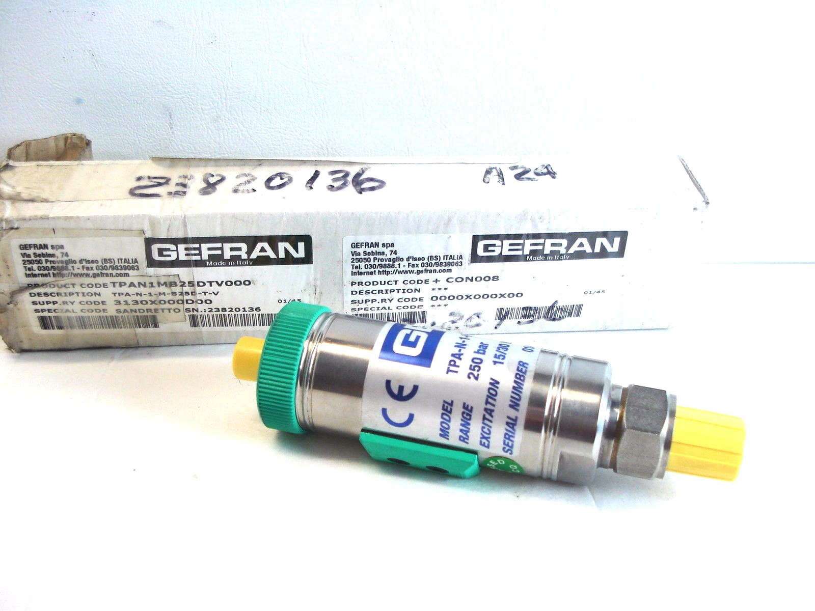 NEW GEFRAN TPA-N-1-M-B25D-T-V TPAN1MB25DTV