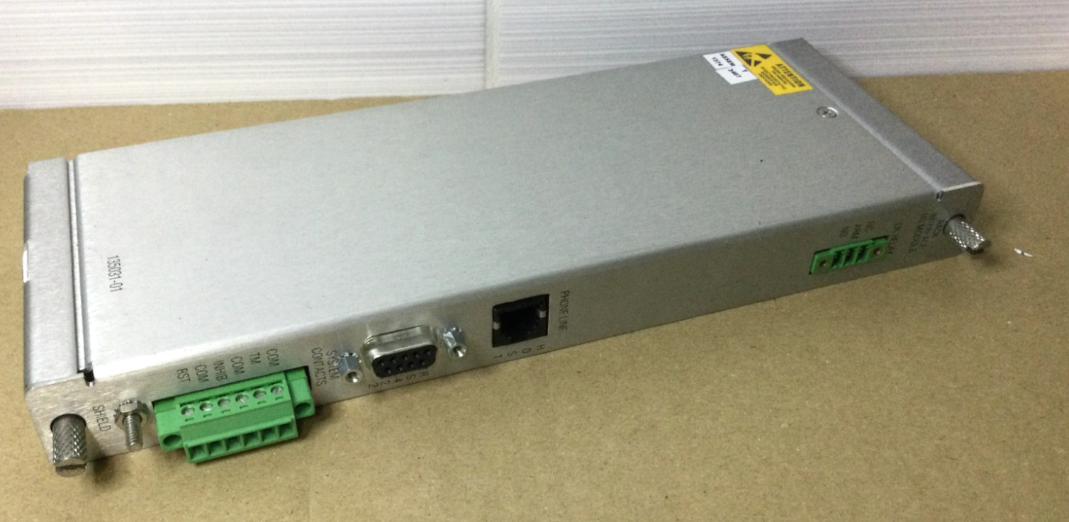 BENTLY NEVADA 135031-01 1374 3500 SYSTEM 1 RACK INTERFACE I/O MODULE
