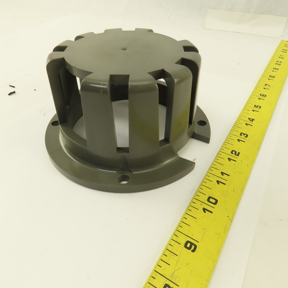 5-1/2″ Flange Mount Thermoplastic Roof Drain Guard 2-3/4″ Tall