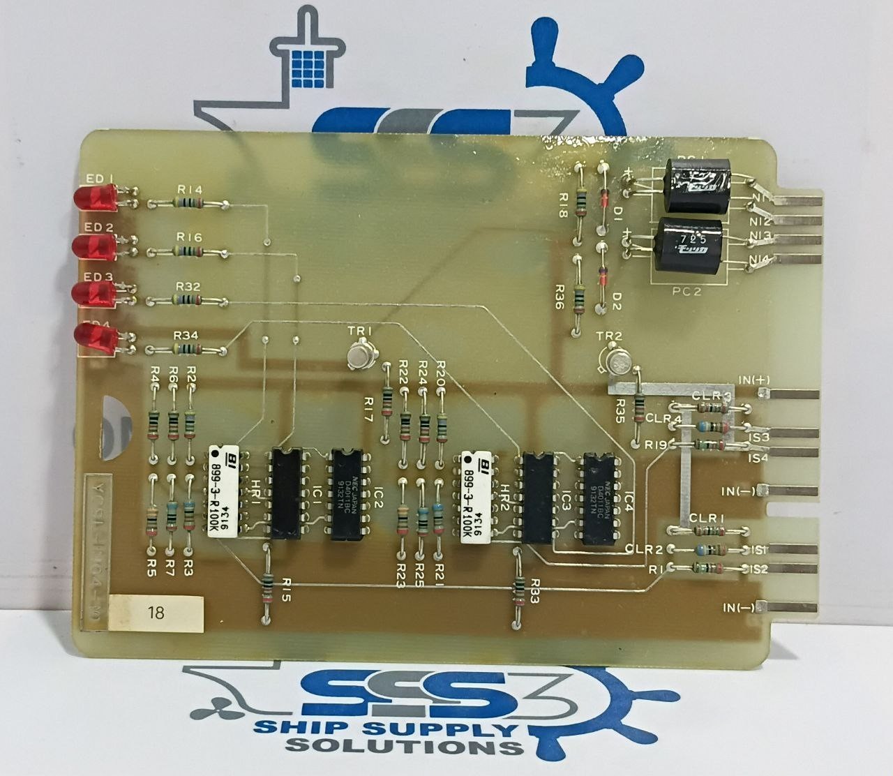 Yuken YC9L-1104-10 L/S Barrier Card P/n D-42821-1