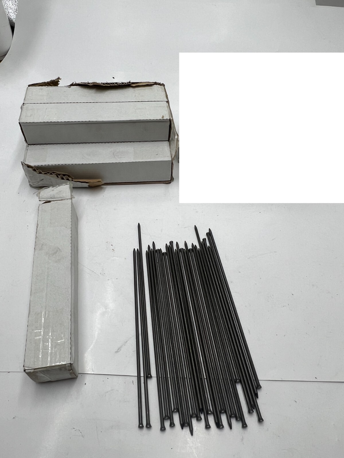 (QTY 6) Trelawny 413.3128 Pointed Tip Needle 180mm Long x 3mm Diameter