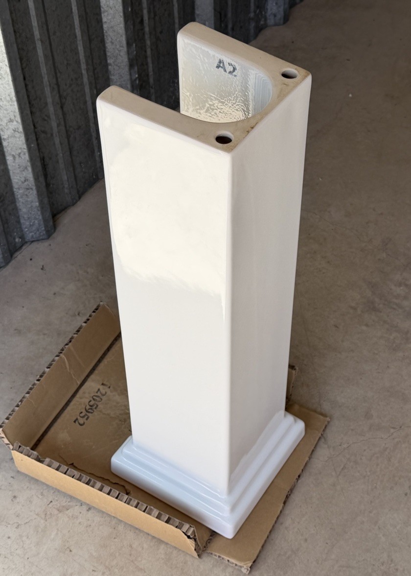 Kohler K-2767-0 Tresham Pedestal Base Column Fireclay White Sink Stand *NEW*