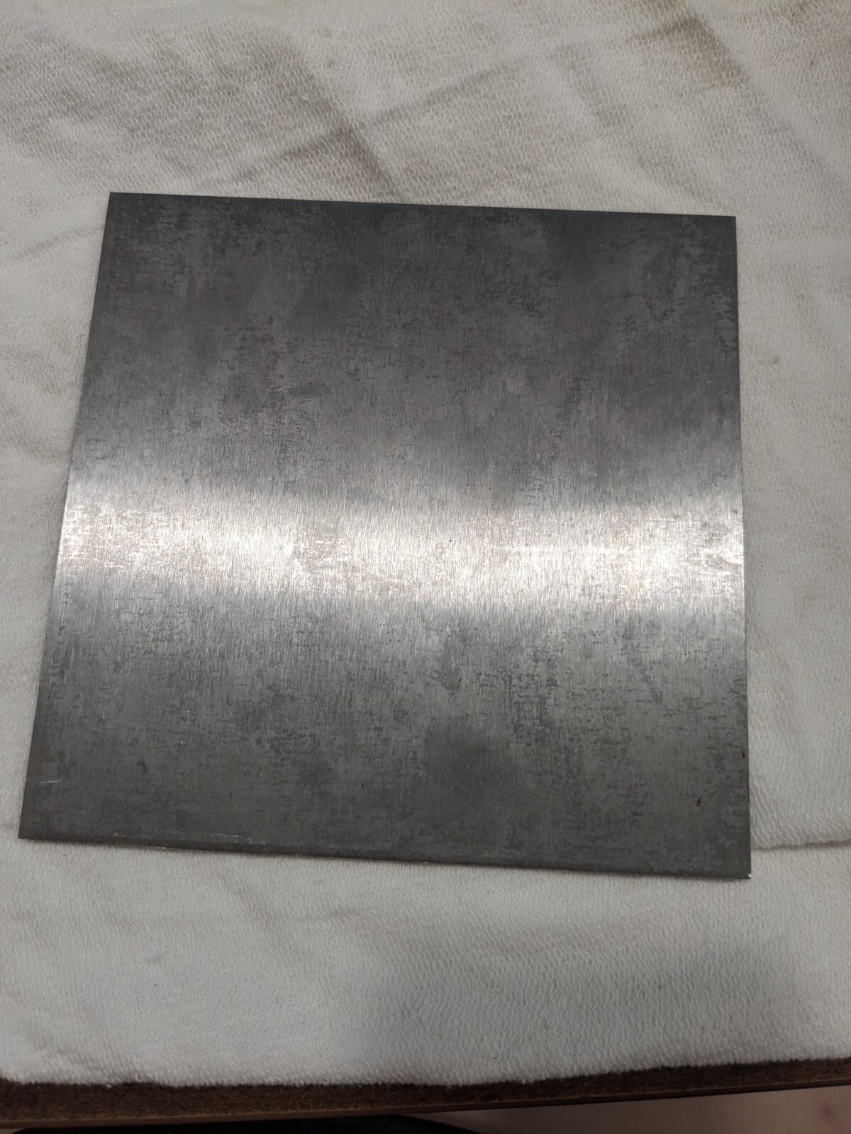 6″ Wide x 6″ Long x 1/8″ Thick, Low Carbon Steel Sheet 70000040