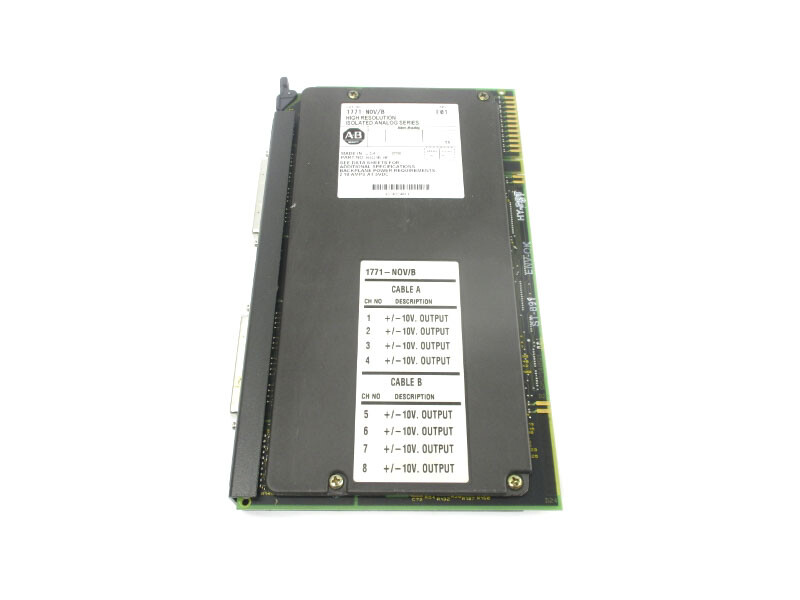 ALLEN BRADLEY 1771-NOV SER. B 5VDC 2.10A F/W H UNMP