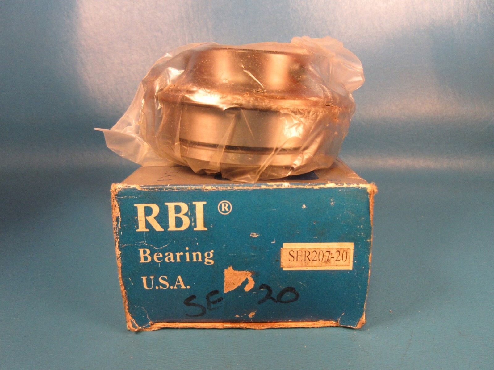 RB Tech SER207-20 SER-20 ER-20 1-1/4″ Bore Insert Bearing with Snap Ring