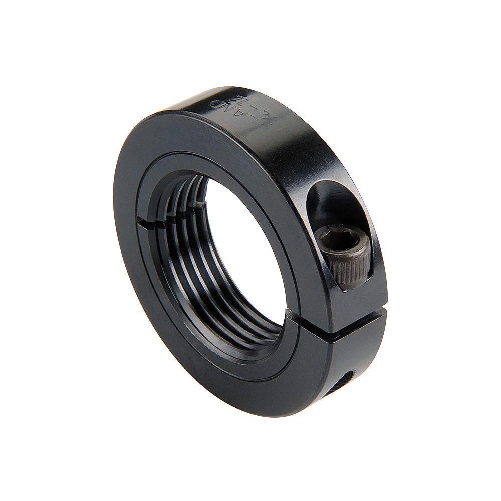 RULAND MANUFACTURING TCL-22-12-F Shaft Collar,Threaded,1Pc,1-3/8-12 In,St 2ALA3