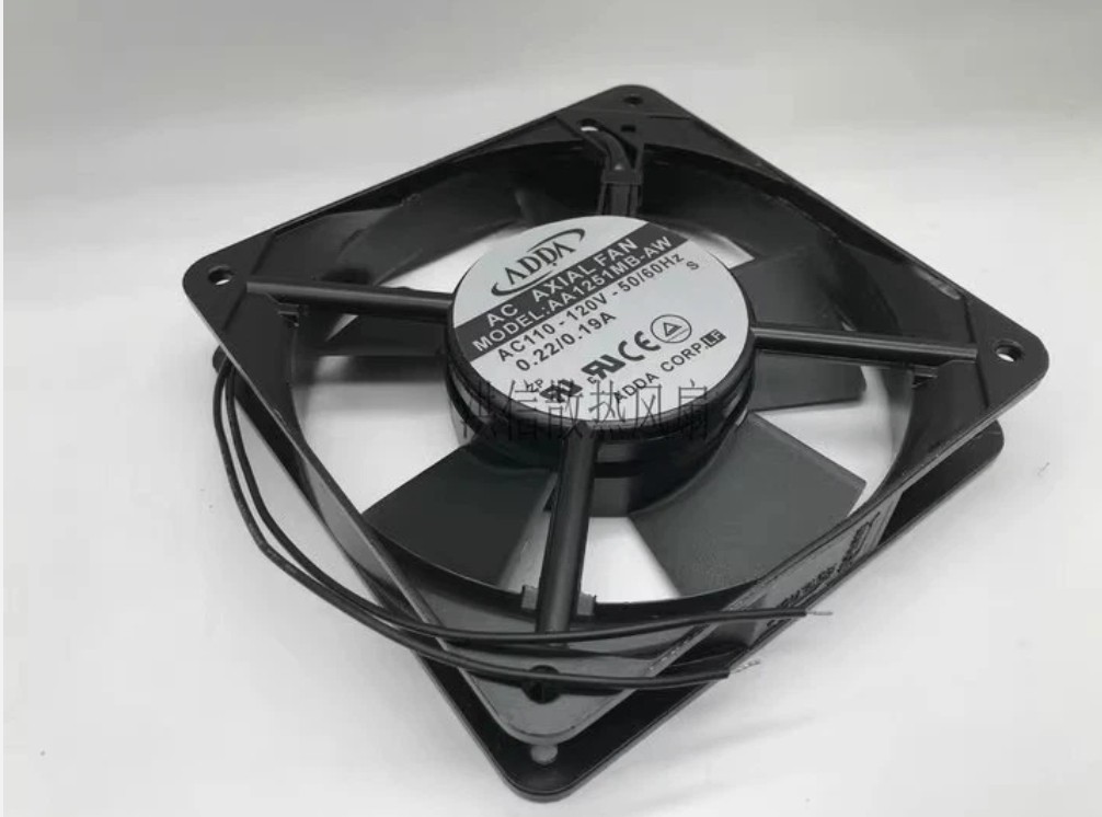 1PCS ADDA 12025 AA1251MB-AW 110-120V 0.22/0.19A 120x25mm Fan