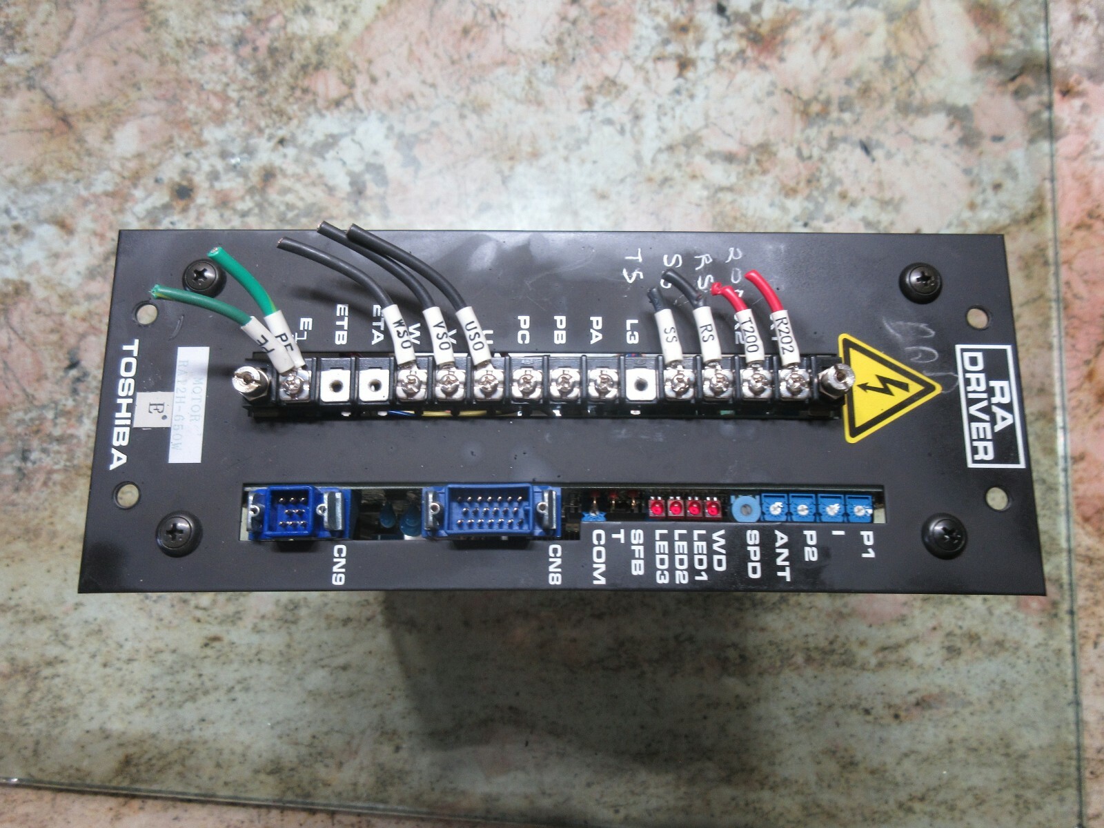 TOSHIBA RA DRIVER SERVO RA12H-650W RDIC-2080A 2N3K2080-D7 RDID-2143 BROTHER TC-2