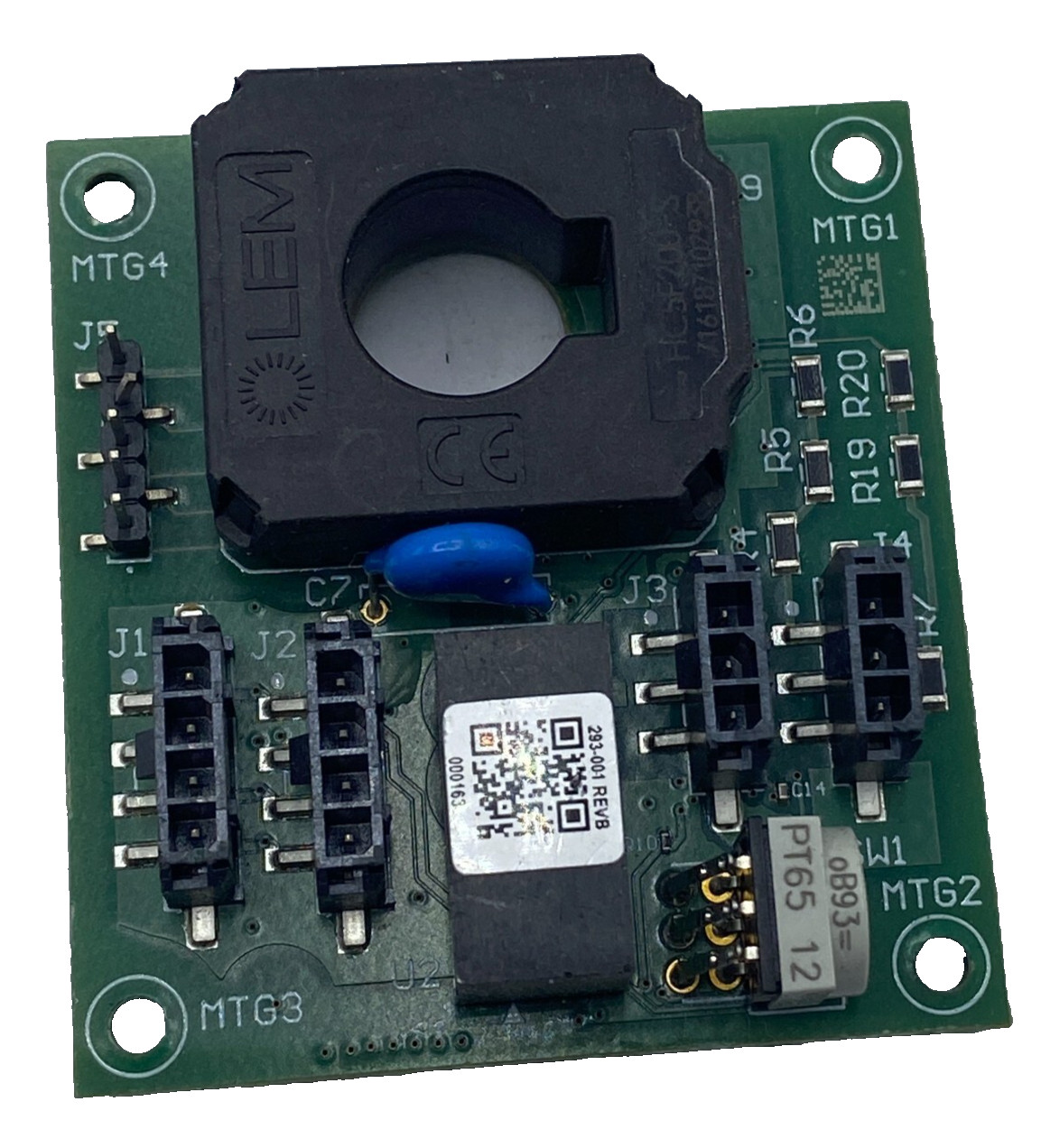 CIRCUIT BOARD R22276-019 REV B W/ HC5F200-S CURRENT SENSOR “FREE SHIPPING” 🔔