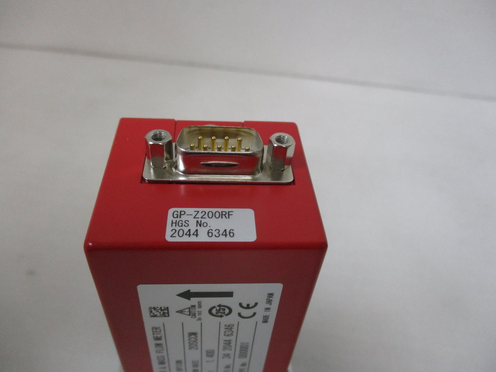 HORIBASTEC GP-Z200RF AUTO PRESSURE REGULATOR & MASS FLOW METER
