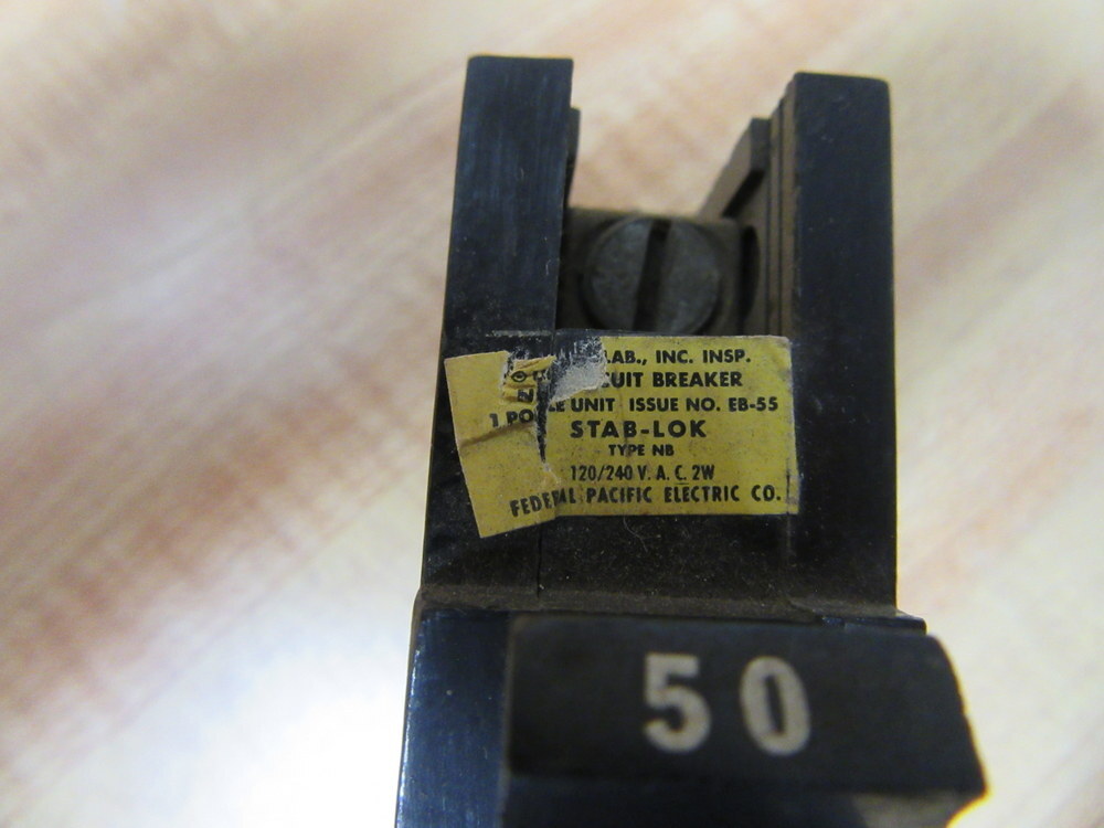 Federal Pacific NB150 Circuit Breaker 50A