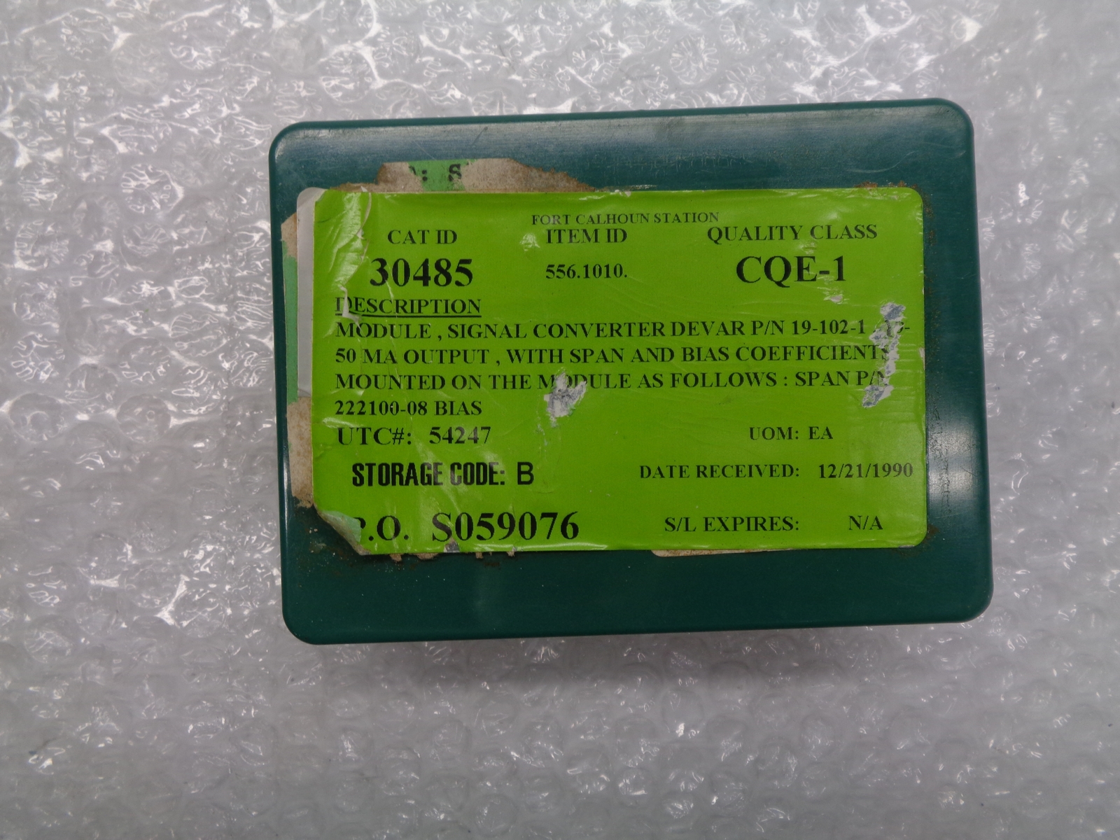 DEVAR INC 222100-08SIGNAL CONVERTER NSNP