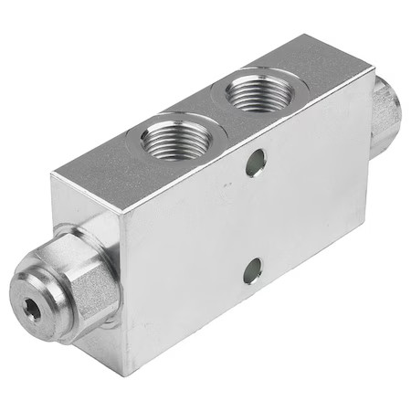 Delavan Fluid Power Dapocv-60-210-Sae10 Hydraulic Check Valve, 30 Gpm, Steel