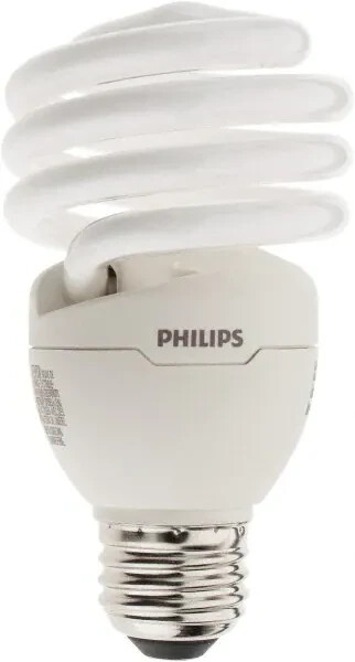 PHILIPS EL/mdTQ 23W T2 Screw-In CFL Bulb,2700K,23W,10,000 hr