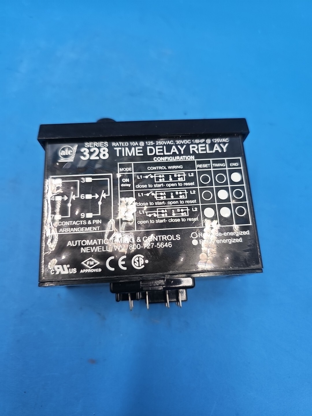 ATC 3-0328D200F10XX 328 Series Time Delay Relay