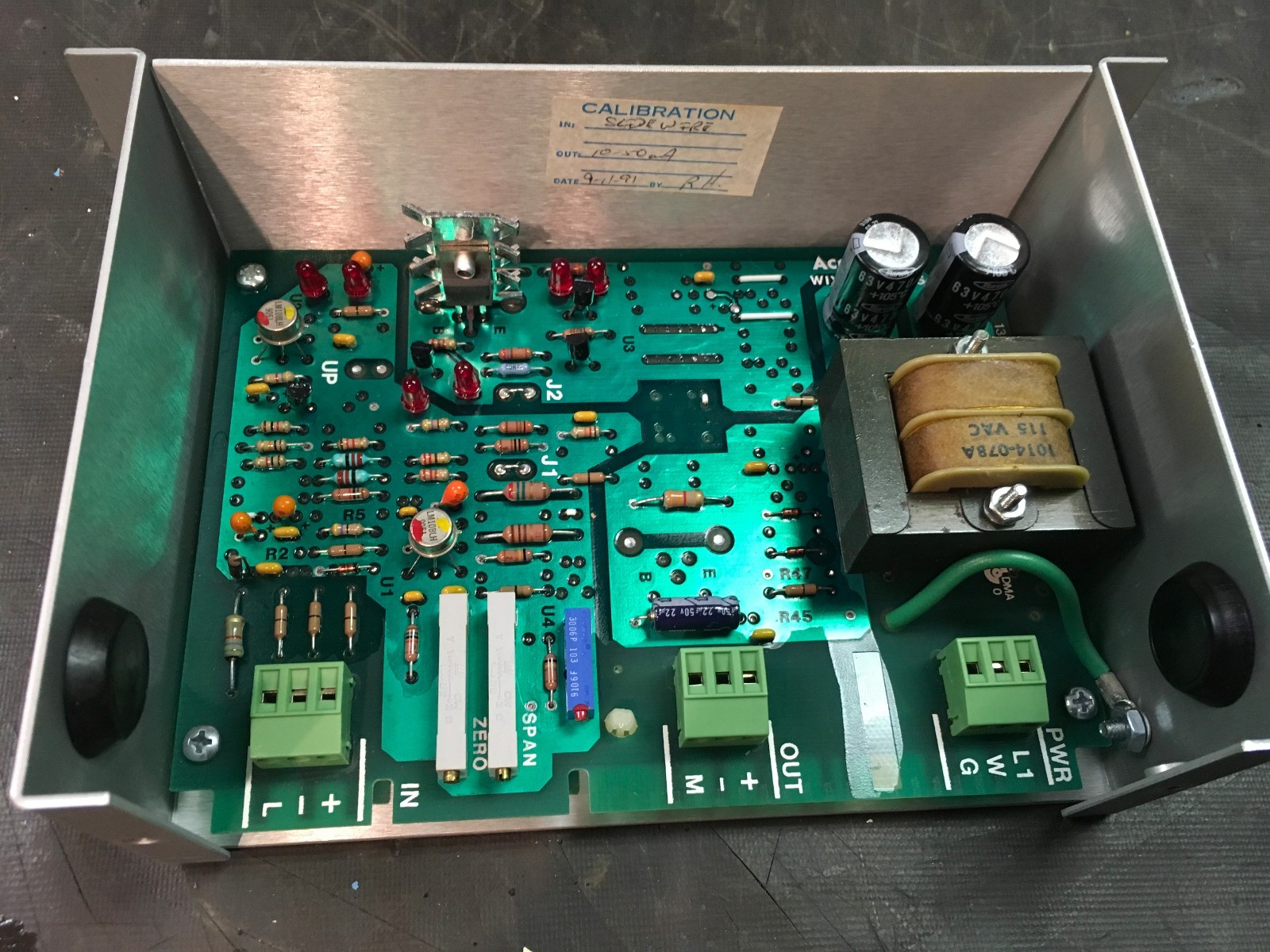NEW Acromag 160T-P-X-U-1 Transmitter, Slidewire Input, Output 4-20mA DC/10-50mA
