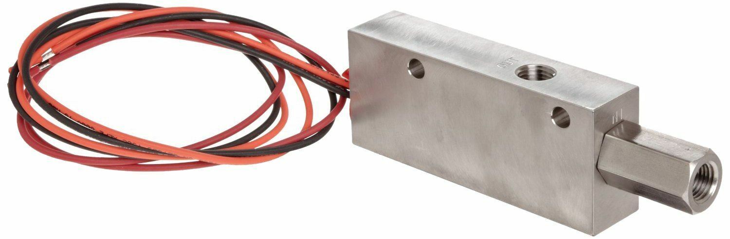 Gems Sensors FS-926 Series Stainless Steel 316 Flow Switch, Elbow, Piston Type,