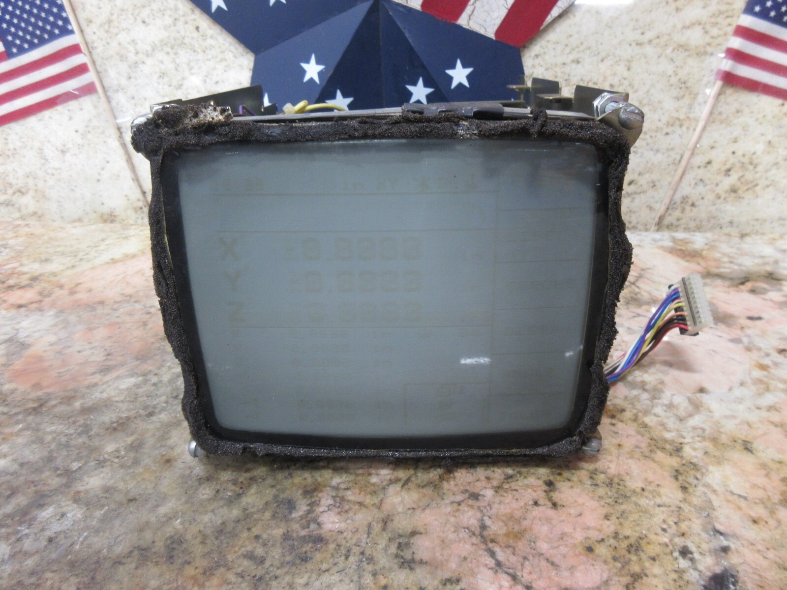 ZENITH DISPLAY MONITOR 7ARF2 12.0V DC 2.0A 7ARF2 225CC0404C0F WARRANTY