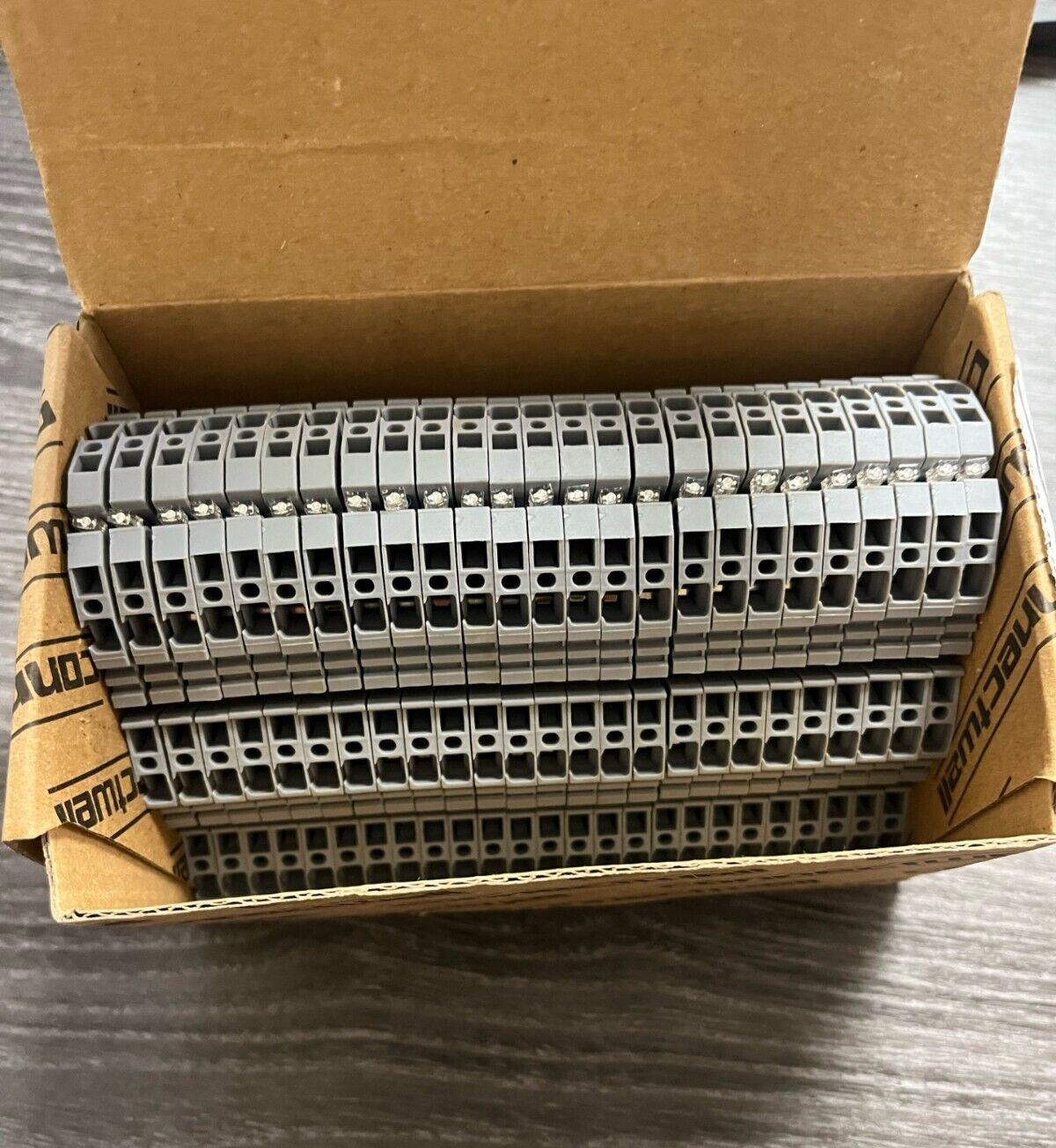 Altech Corp ATL2.5HL26-60V Terminal Block ATL2.5HL2 3 LVL 4Wire LED 6 60V 25 Pcs