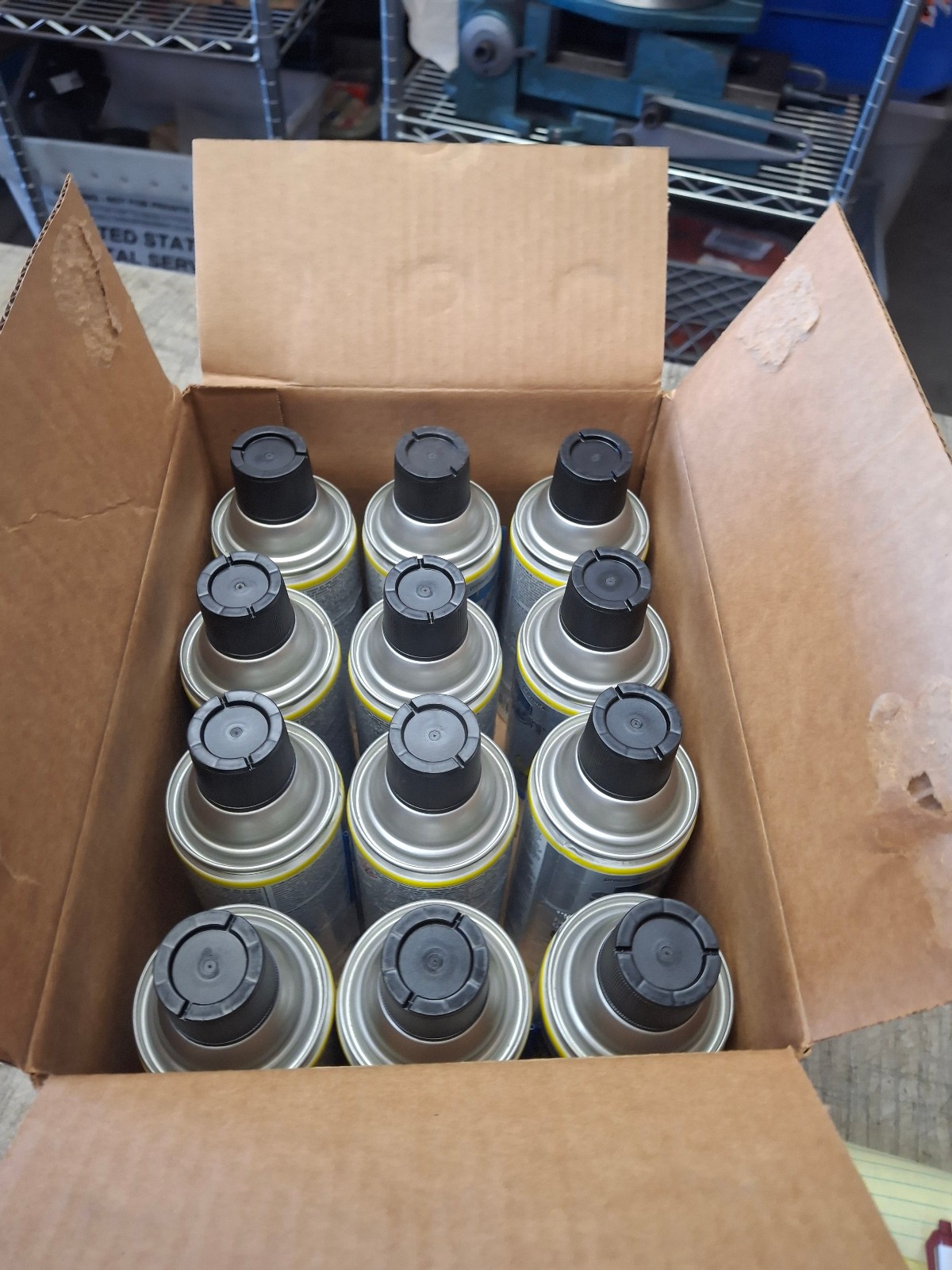 12 QTY. Sprayon LU208 Cutting Oil Fluid 11 oz Aerosol, Petroleum BaseSC0202000