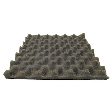 Singer Safety 15016841 Acoustic Foam, 0.6 Nrc, Polyurethane Foam, 27 In W, 4