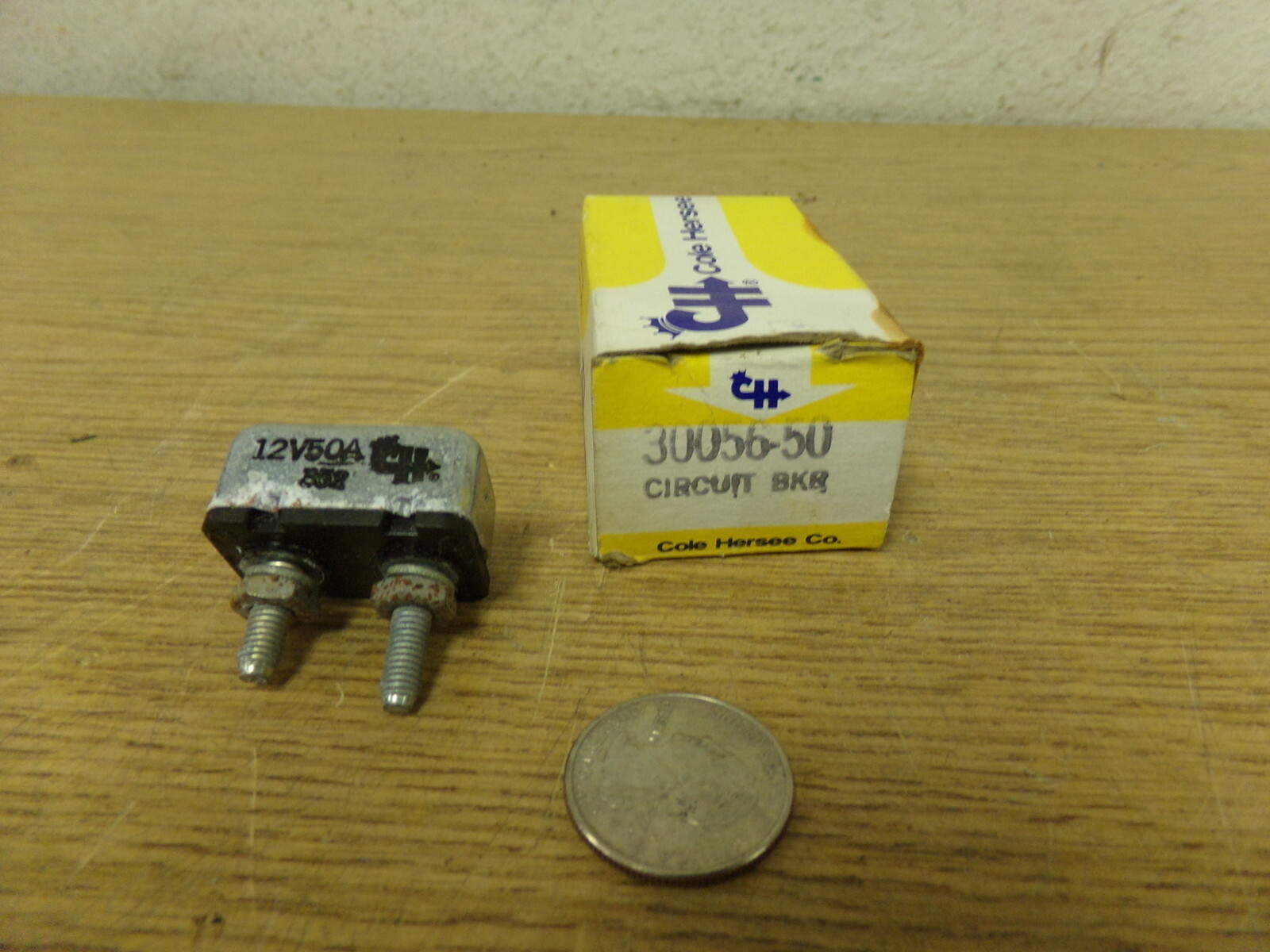 NEW Cole Hersee 30056-50 50A Circuit Breaker *FREE SHIPPING*