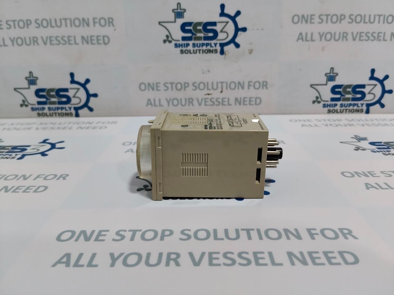 Omron H3BA-8H-305 Timer Range 0 to 1.0 hr 100/110/120VAC 50/60Hz
