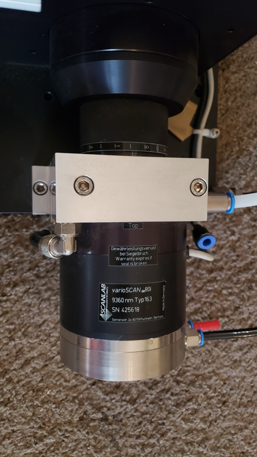 RARE ScanLab Powerscan 70i XC Laser Scanning System varioScan 80i & Submodule sb