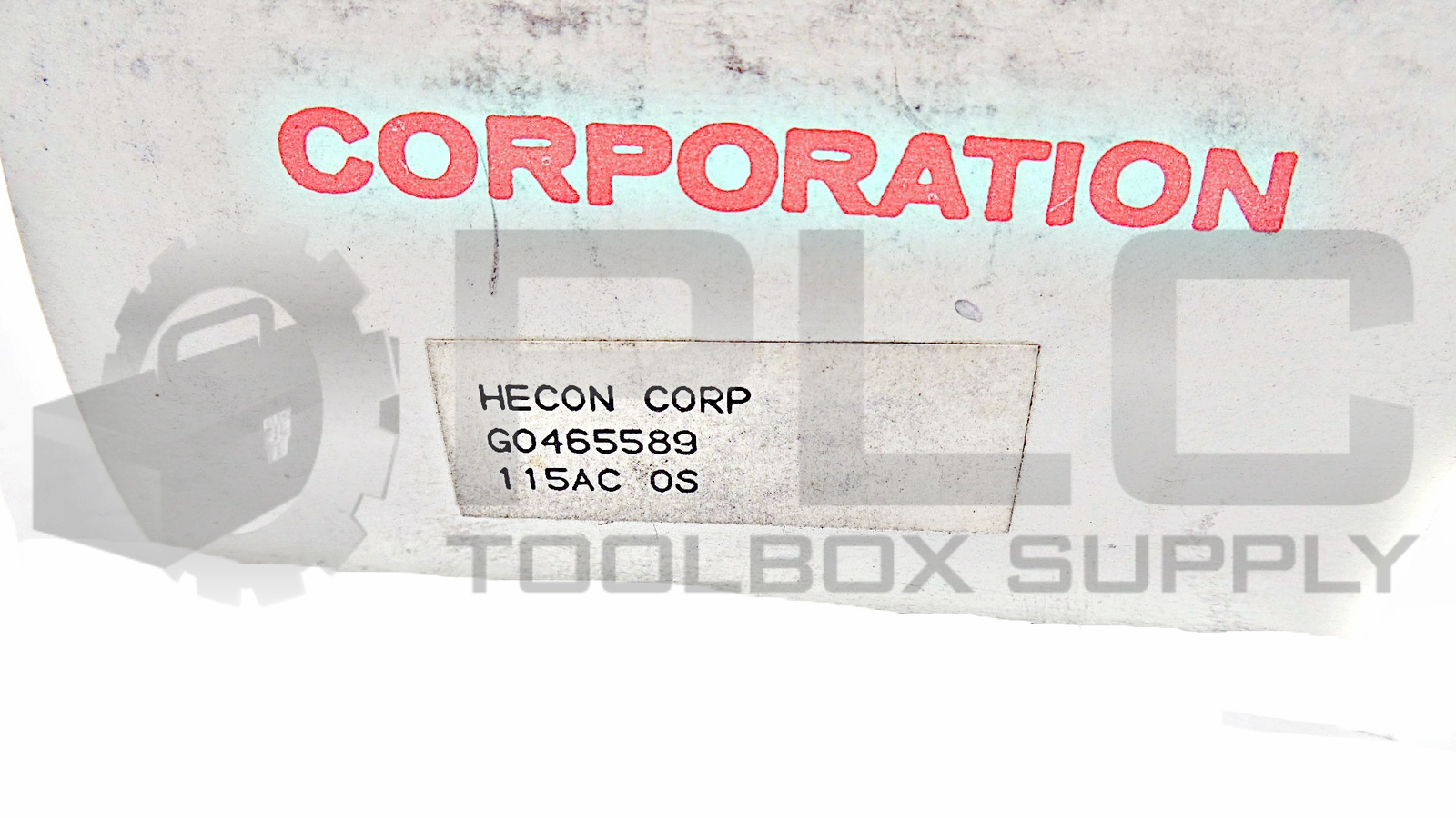 NEW HECON CORP. G0465589 COUNTER GO465589