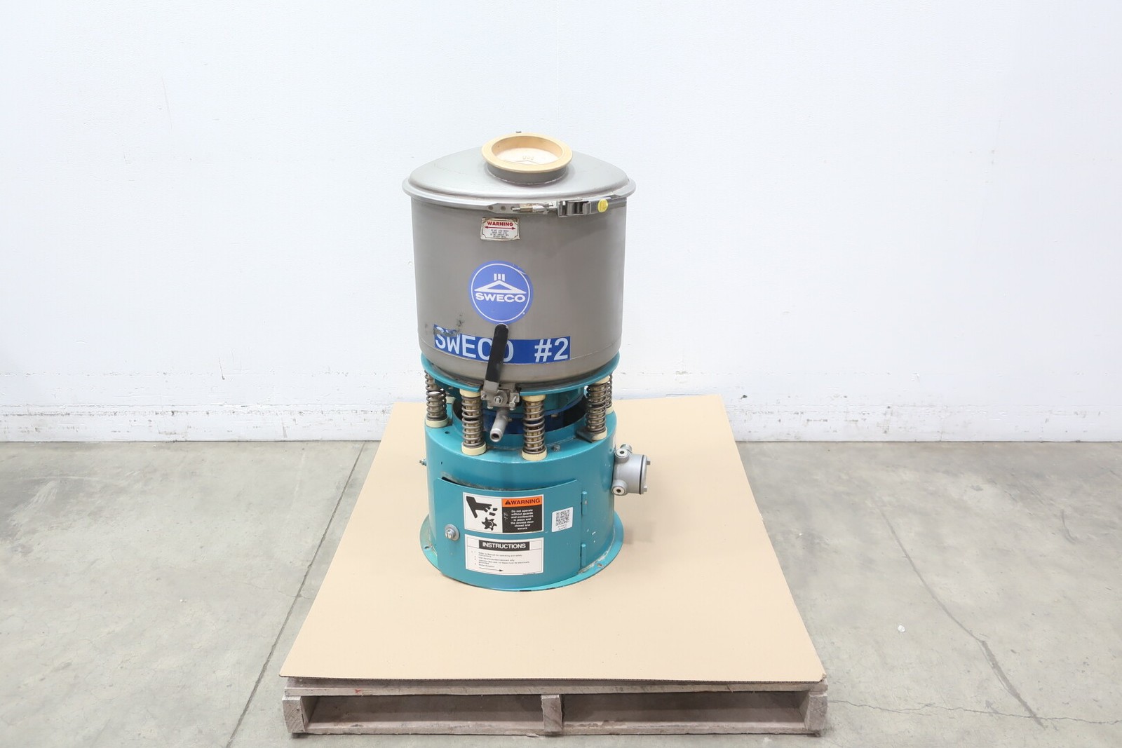 Sweco M18S Vibro-energy Mill 18in 460v-ac 3ph 0.5hp