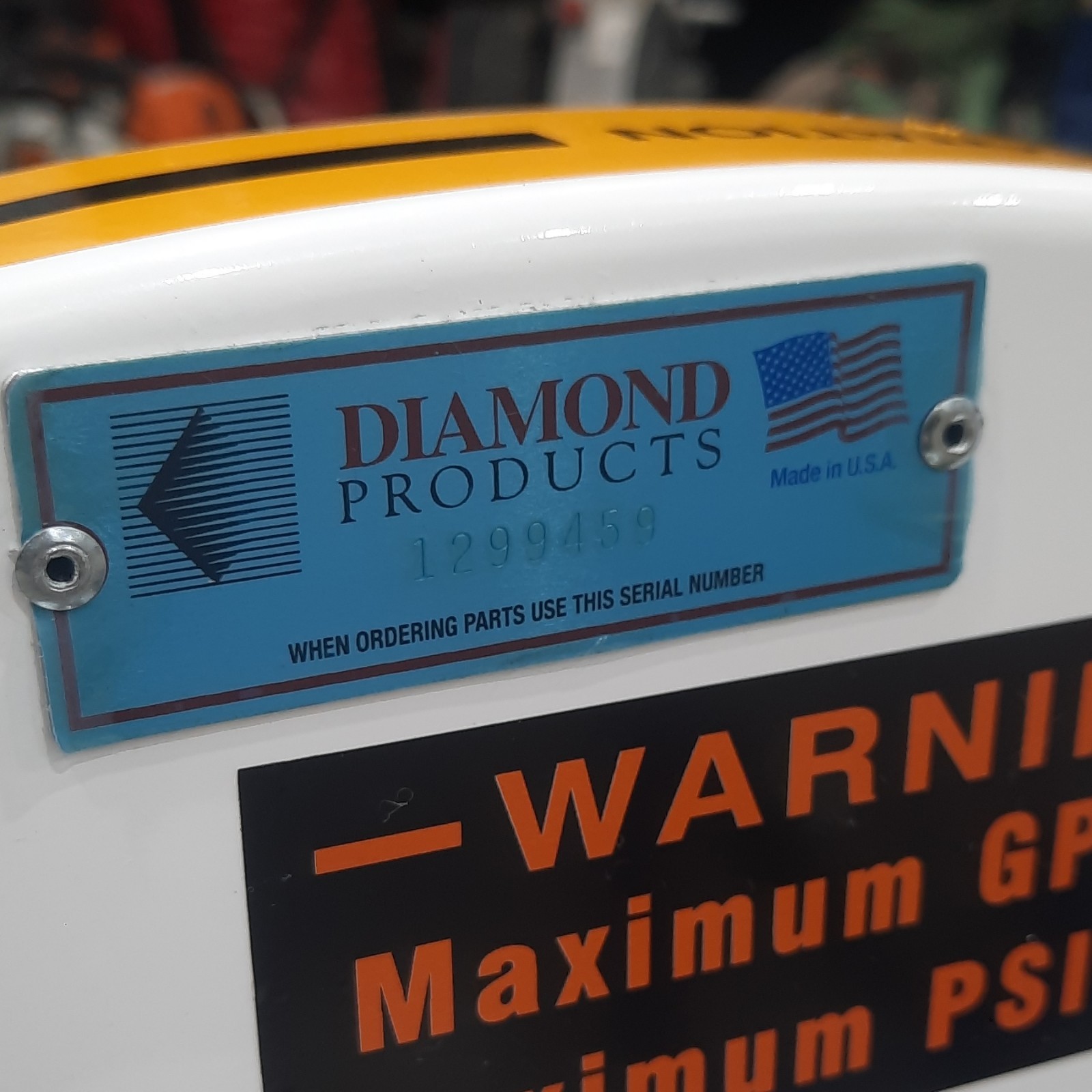 Diamond Products HS Series Flush Cut Hydraulic Hand Saw 15 GPM Concrete Wall Saw