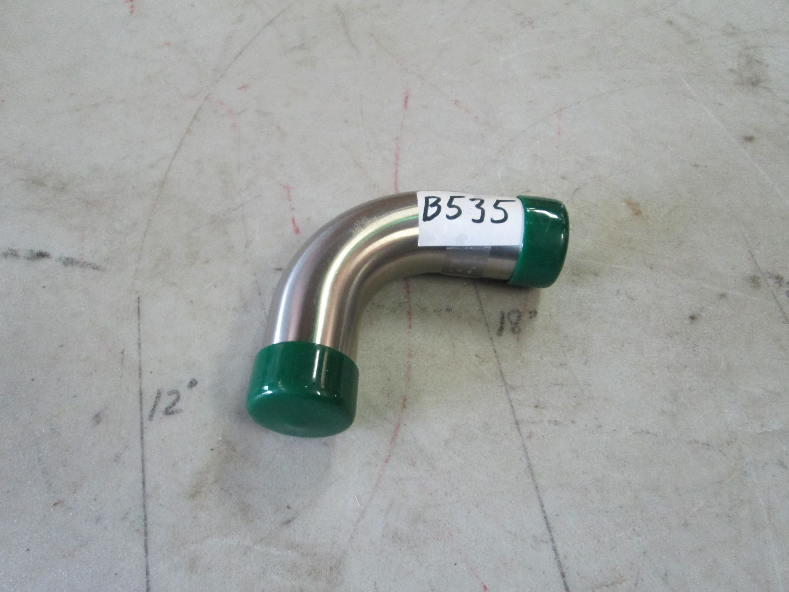 Tri-Clover S/S Sanitary 90 Deg Elbow 1.5″ Tube 316L S/S (NEW)
