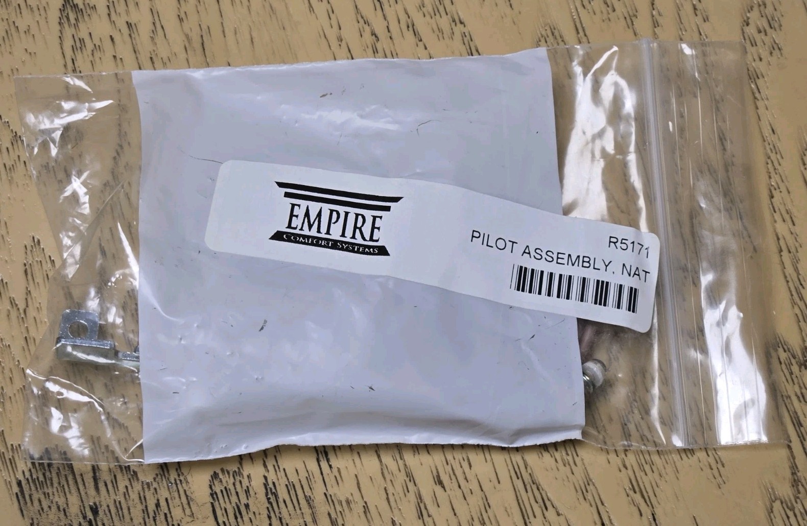 BRAND NEW OEM Empire R5171 Ventless Natural Gas ODS Pilot Assembly R5171