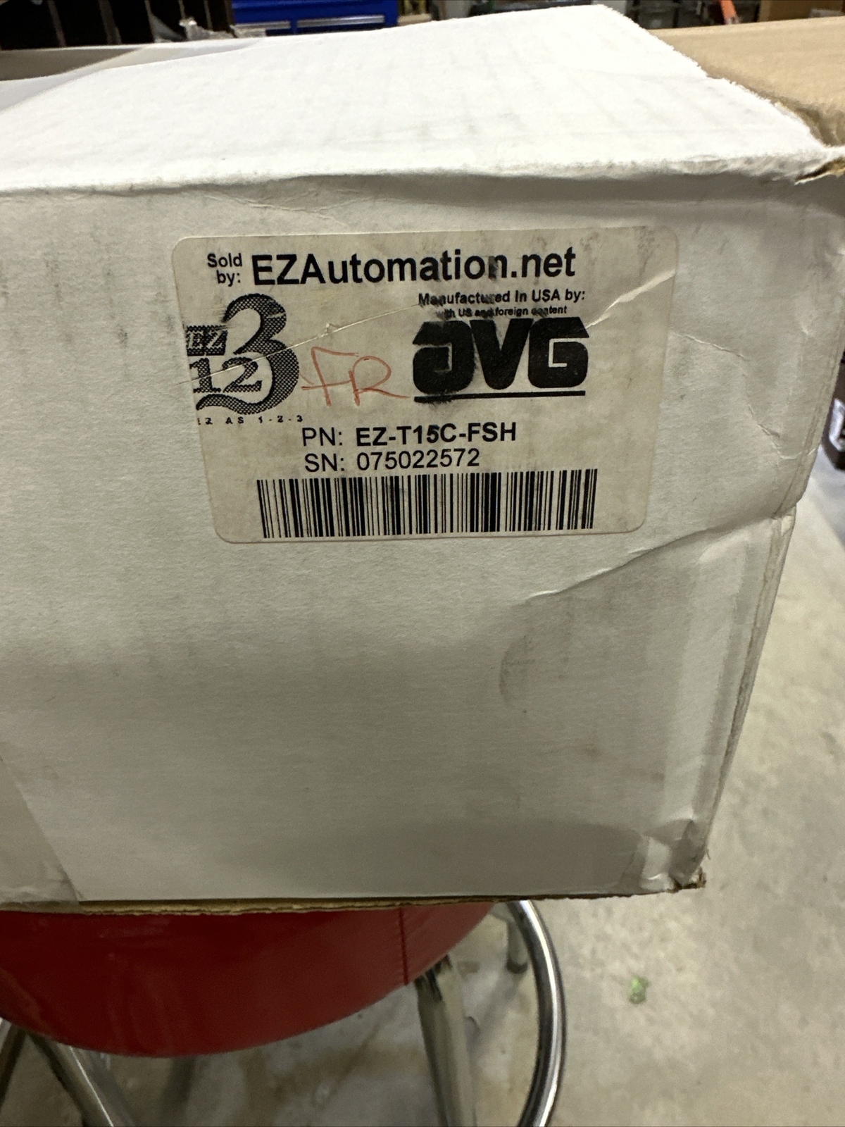 AVG AUTOMATION 10” TFT Color Display HMI EZ-T15C-FSH / EZT15CFSH S88