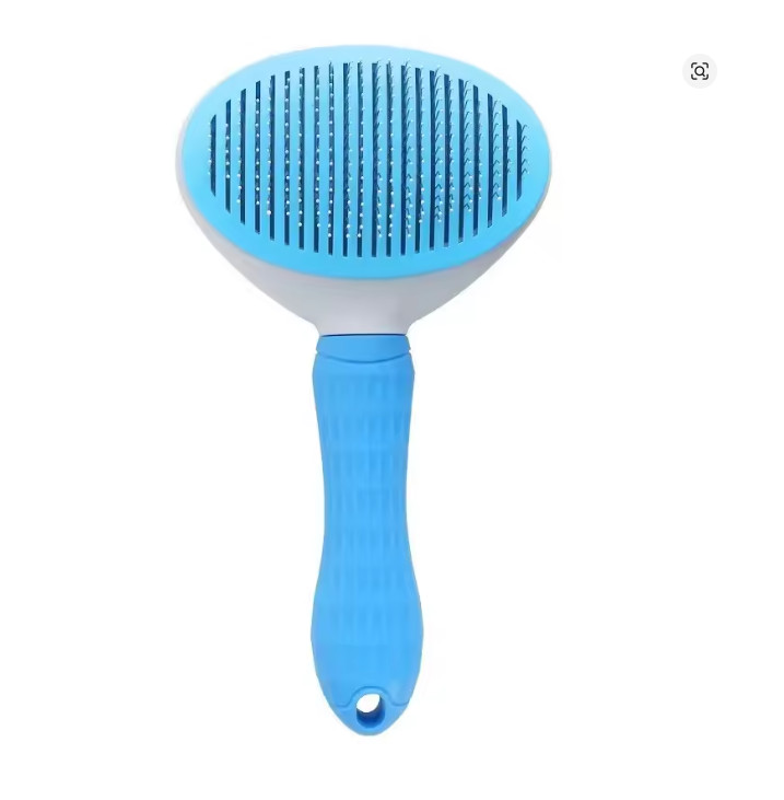 Pet Dog Brush Cat Comb Self Cleaning Pet Hair Remover Brush For Dogs Cats….