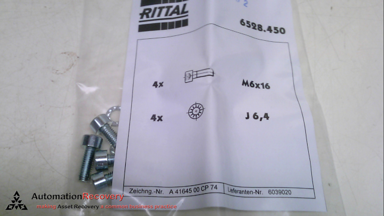 RITTAL CP 6528.450, ADAPTER FOR SIEMENS PRO-PANEL, 120MM X 65MM, NEW #246698
